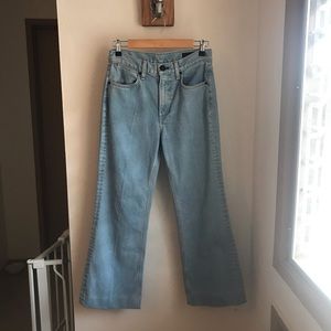 Rag and bone wide leg jeans